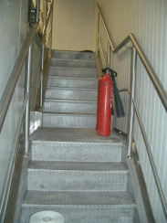 St. St. Stairs with hand rail